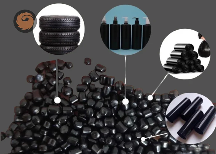 The HS code (Harmonized System code) commonly used for black masterbatch is 32064990.