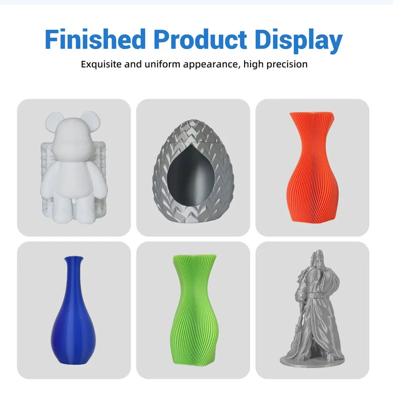 PLA 3D printer filament Finished-Product-Display