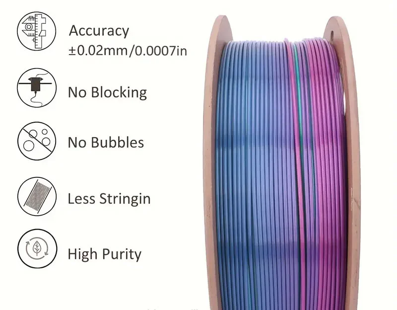 PLA Silk 3D Printer Filament