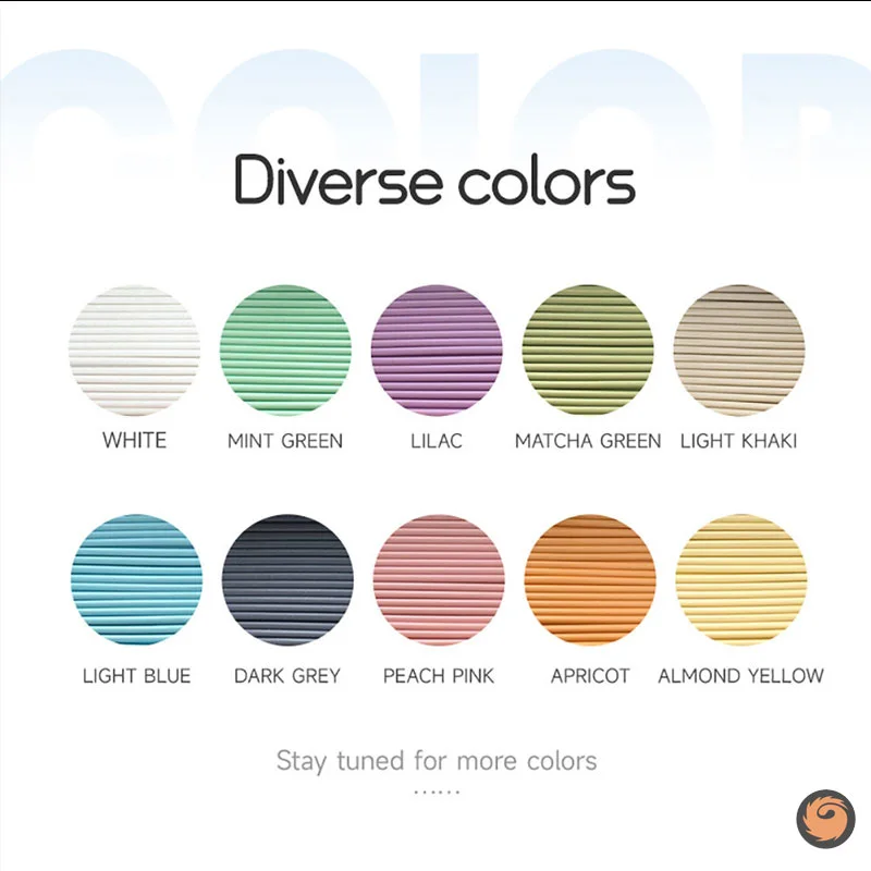 Matte PETG 3D Printer Filament color