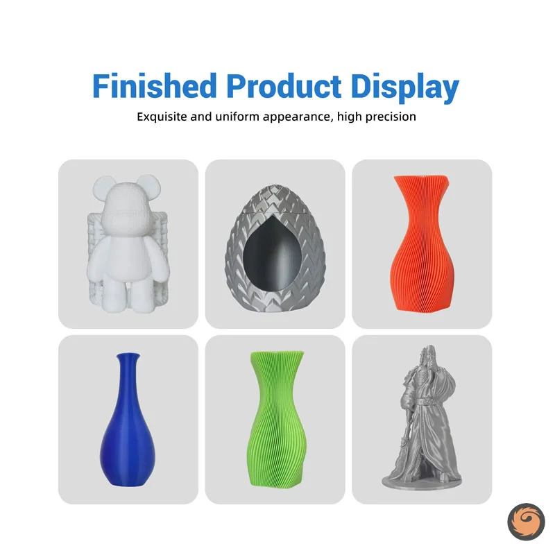 Matte PLA 3D Printer Filament Finished Effect